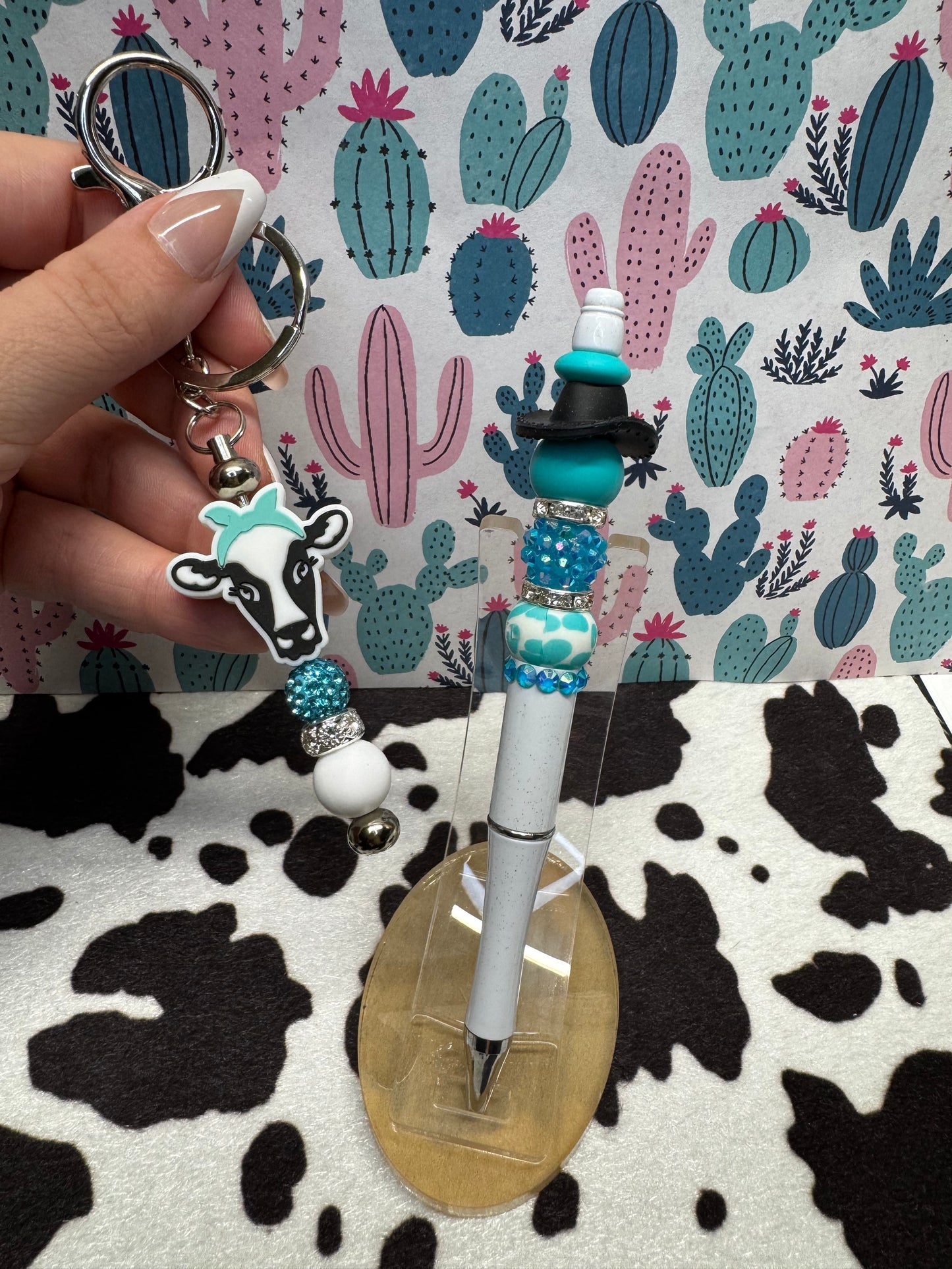 Pen & Keychain Set